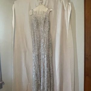 Cocktail Dress, Nicole Miller Size 10, lavender with sequins